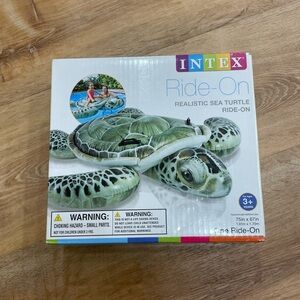 Intex Green Sea Turtle Ride-On